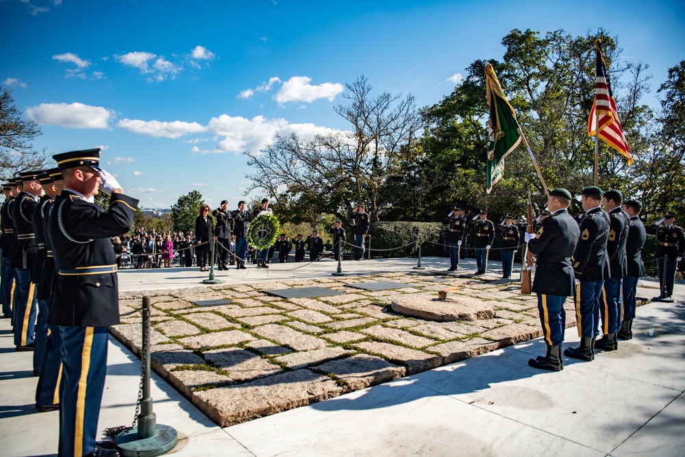 1st Special Forces Command (Airborne) Wreath-Laying Ceremony to Commemorate President John F. Kennedy's Contributions to the U.S. Army Special Forces