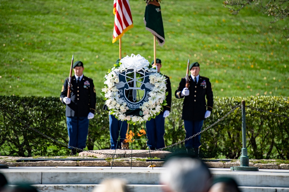 1st Special Forces Command (Airborne) Wreath-Laying Ceremony to Commemorate President John F. Kennedy's Contributions to the U.S. Army Special Forces