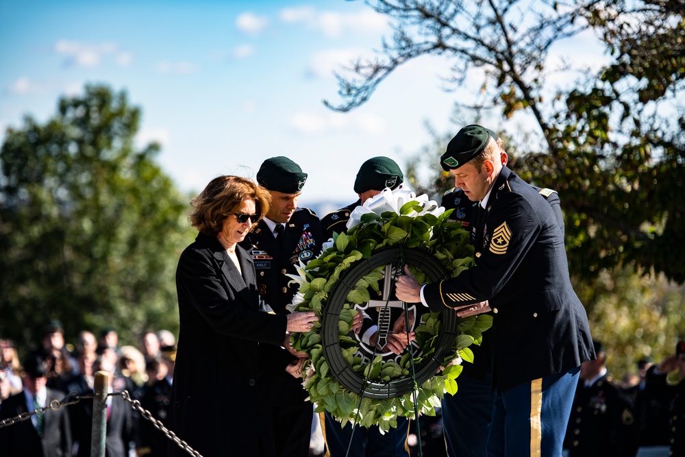 1st Special Forces Command (Airborne) Wreath-Laying Ceremony to Commemorate President John F. Kennedy's Contributions to the U.S. Army Special Forces