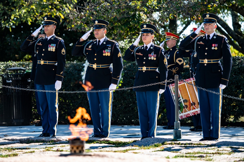 1st Special Forces Command (Airborne) Wreath-Laying Ceremony to Commemorate President John F. Kennedy's Contributions to the U.S. Army Special Forces