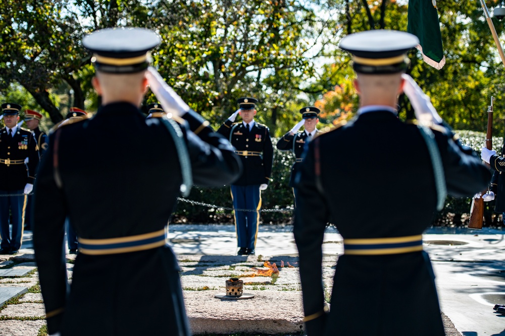 1st Special Forces Command (Airborne) Wreath-Laying Ceremony to Commemorate President John F. Kennedy's Contributions to the U.S. Army Special Forces