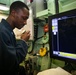 USS Sioux City Sailor Passes Casualty Updates During an ITT Drill
