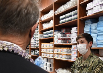 DHA leadership visits BHC Kaneohe Bay Lab