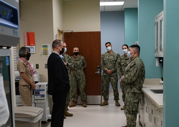 DHA leaders visit BHC Kaneohe Bay Immunizations