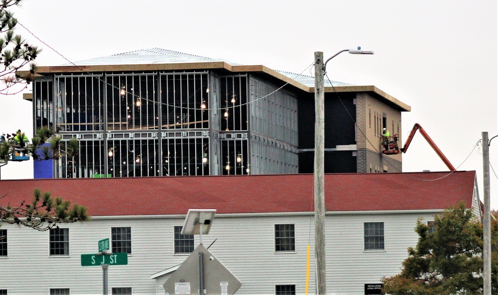 Second barracks project, funded in fiscal year 2020, continues at brisk pace at Fort McCoy