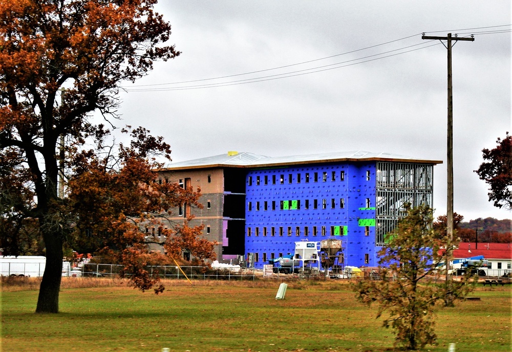 Second barracks project, funded in fiscal year 2020, continues at brisk pace at Fort McCoy