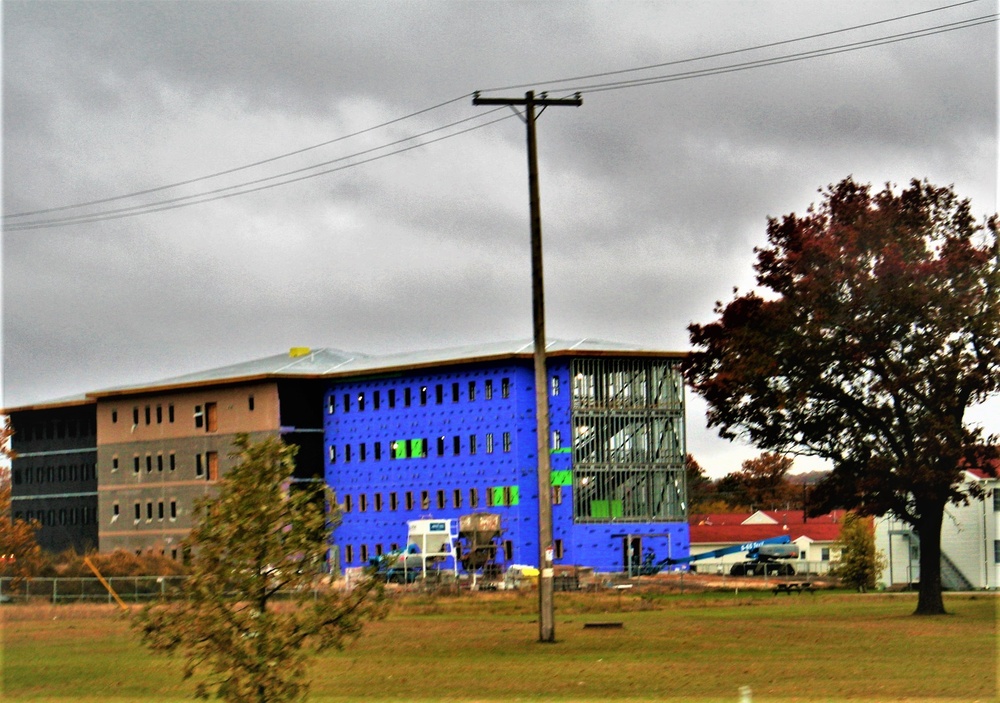 Second barracks project, funded in fiscal year 2020, continues at brisk pace at Fort McCoy