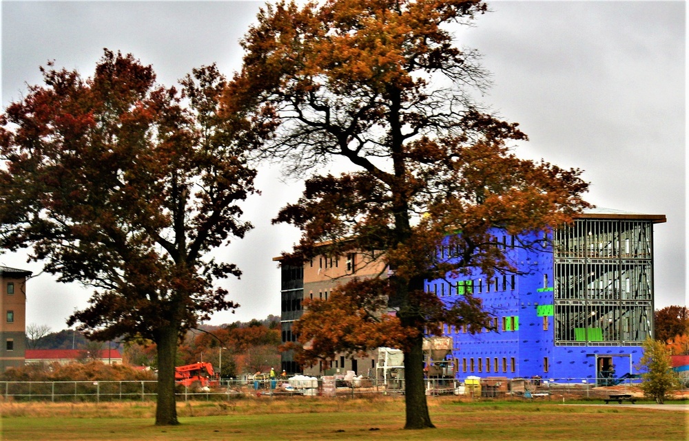 Second barracks project, funded in fiscal year 2020, continues at brisk pace at Fort McCoy