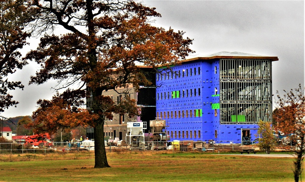 Second barracks project, funded in fiscal year 2020, continues at brisk pace at Fort McCoy