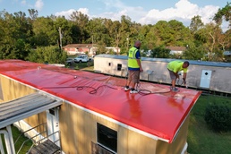 USACE launches temporary roofing pilot program following Hurricane Ida