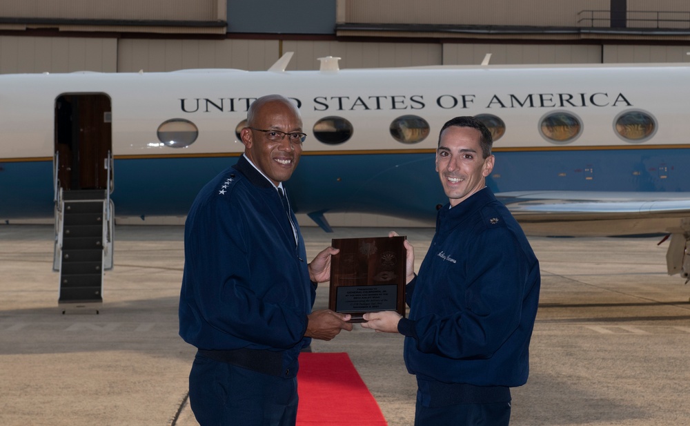 CSAF delivers aircraft dedicated to founding of Tuskegee Airmen