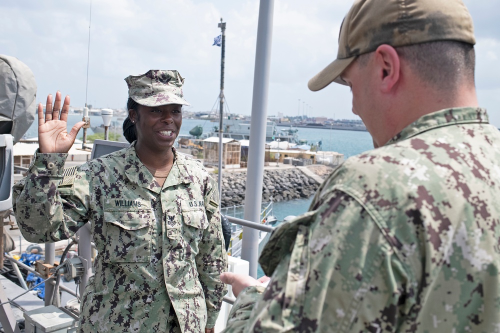 Camp Lemonnier Reenlistment