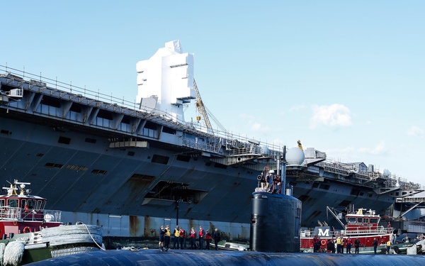 Norfolk Naval Shipyard Returns USS Pasadena to the Fleet