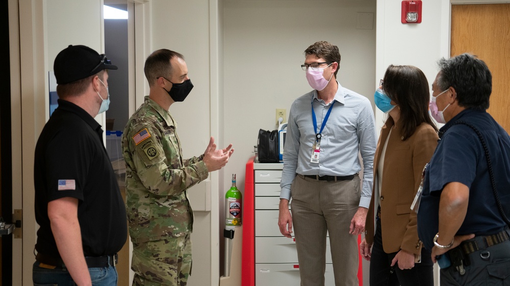 COVID: Utah Lieutenant Governor visits state’s new Utah DoH, Dept. Of Defense monoclonal antibody treatment site