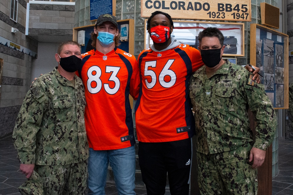 Denver Broncos Tour Buckley Space Force Base