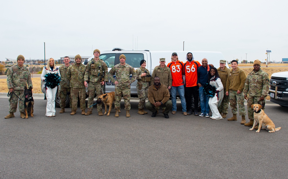 Denver Broncos Tour Buckley Space Force Base