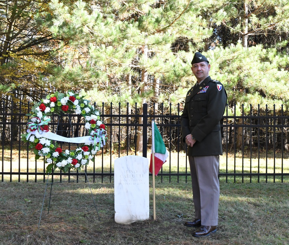 Fort Drum commemorates National Unity Day with wreath-laying ceremony at POW Cemetery