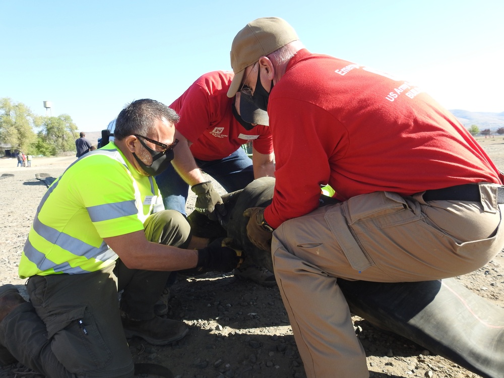 Army Corps of Engineers Conducts Flood Response Training with Yakima Flood Responders