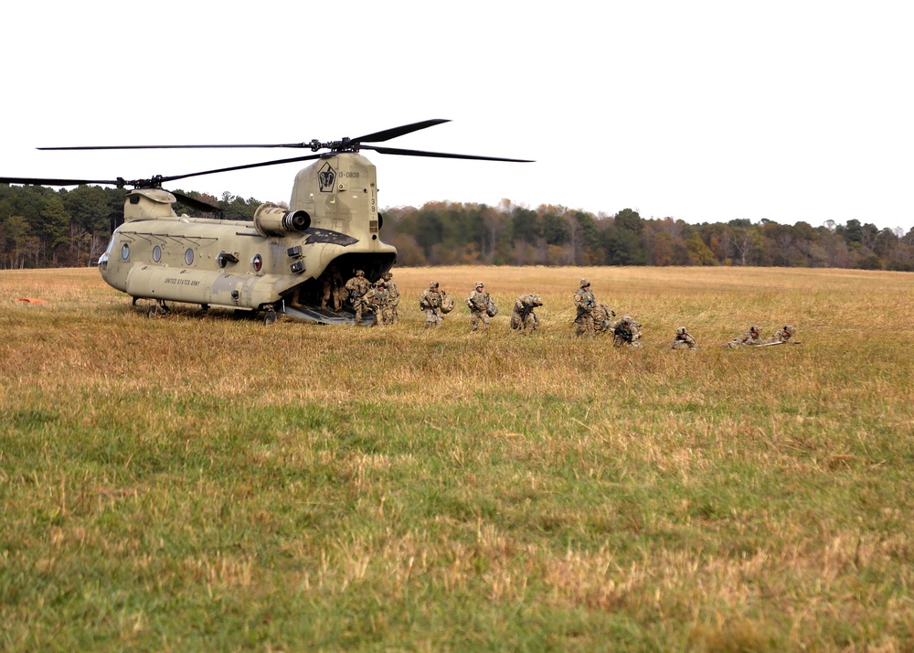 Chinook Unloading