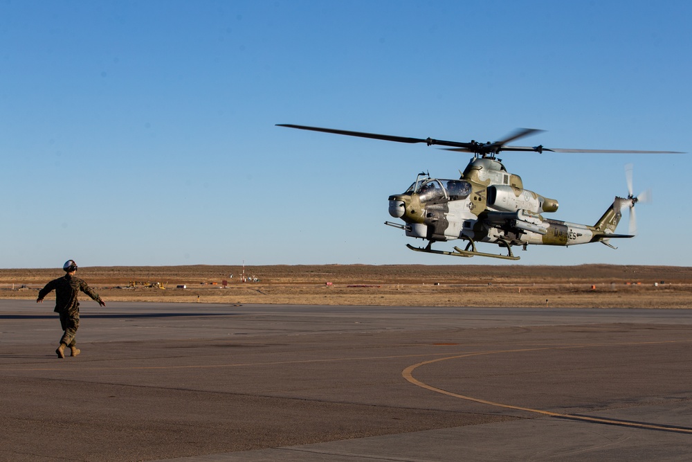 Marines train in Rocky Mountains: AH-1Z Vipers arrive