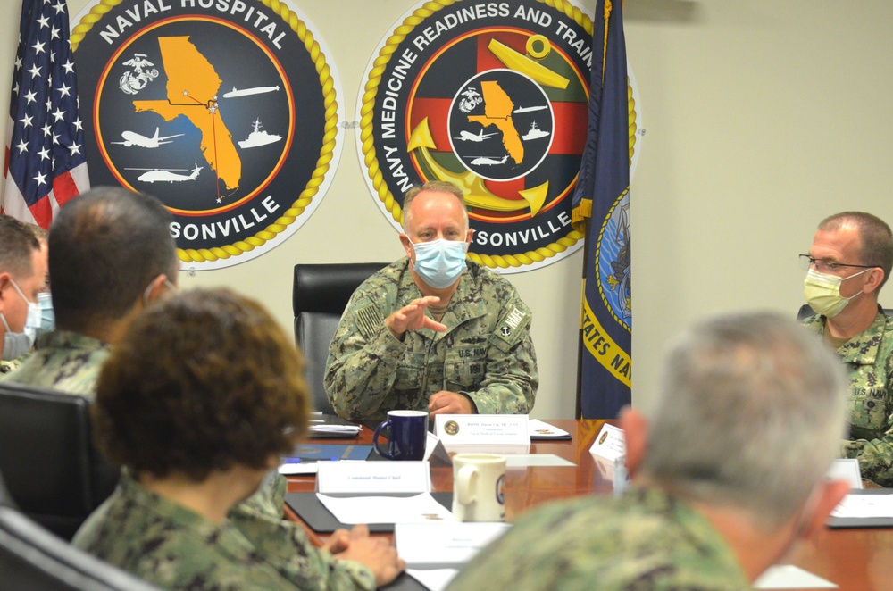 Naval Medical Forces Atlantic visits Naval Hospital Jacksonville