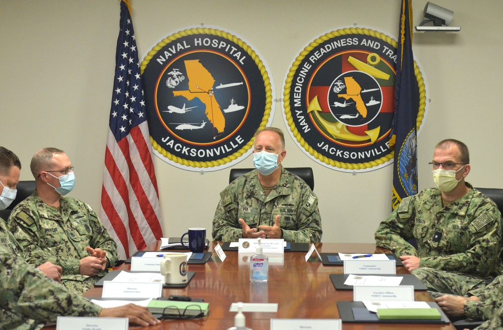 Naval Medical Forces Atlantic visits Naval Hospital Jacksonville