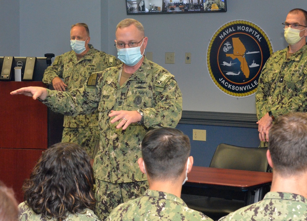 Naval Medical Forces Atlantic visits Naval Hospital Jacksonville