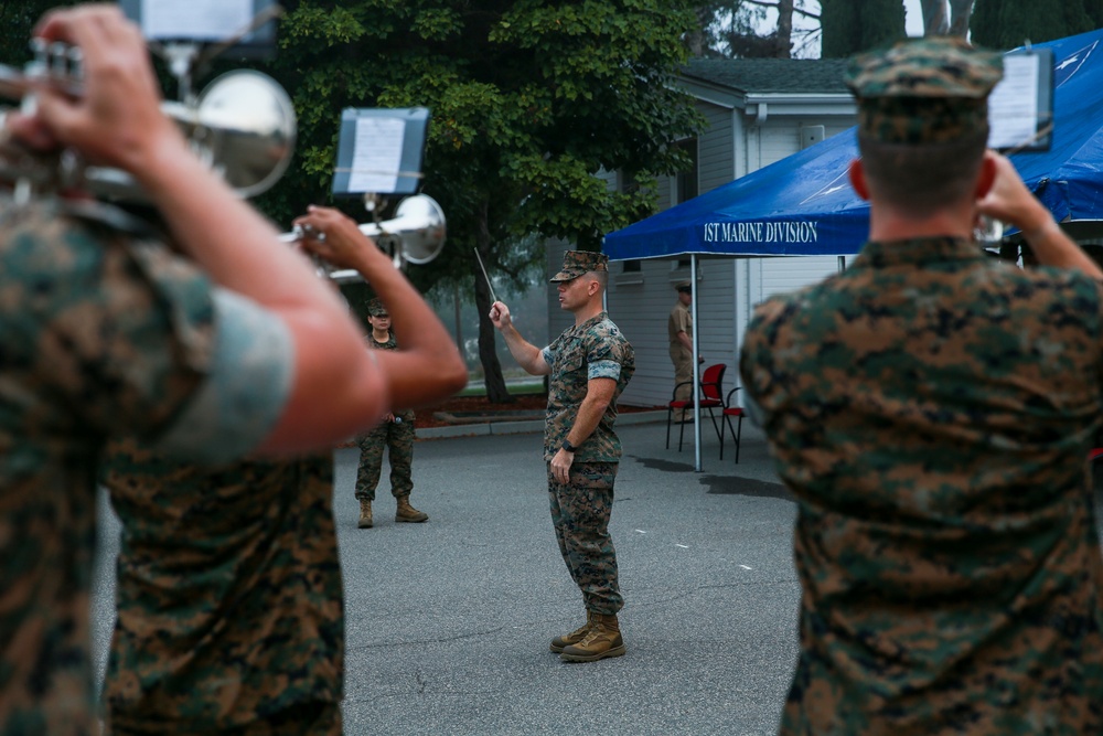 1st Marine Division Colors Rededication