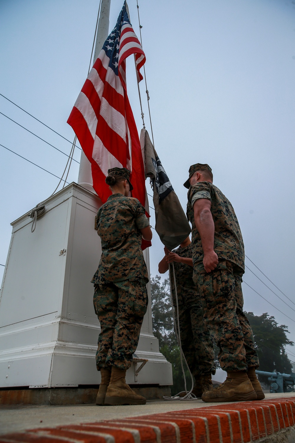 1st Marine Division Colors Rededication