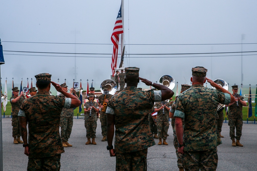 1st Marine Division Colors Rededication