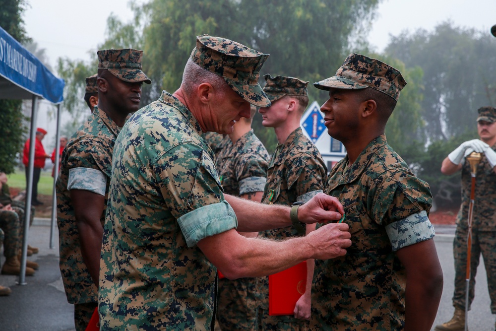 1st Marine Division Colors Rededication