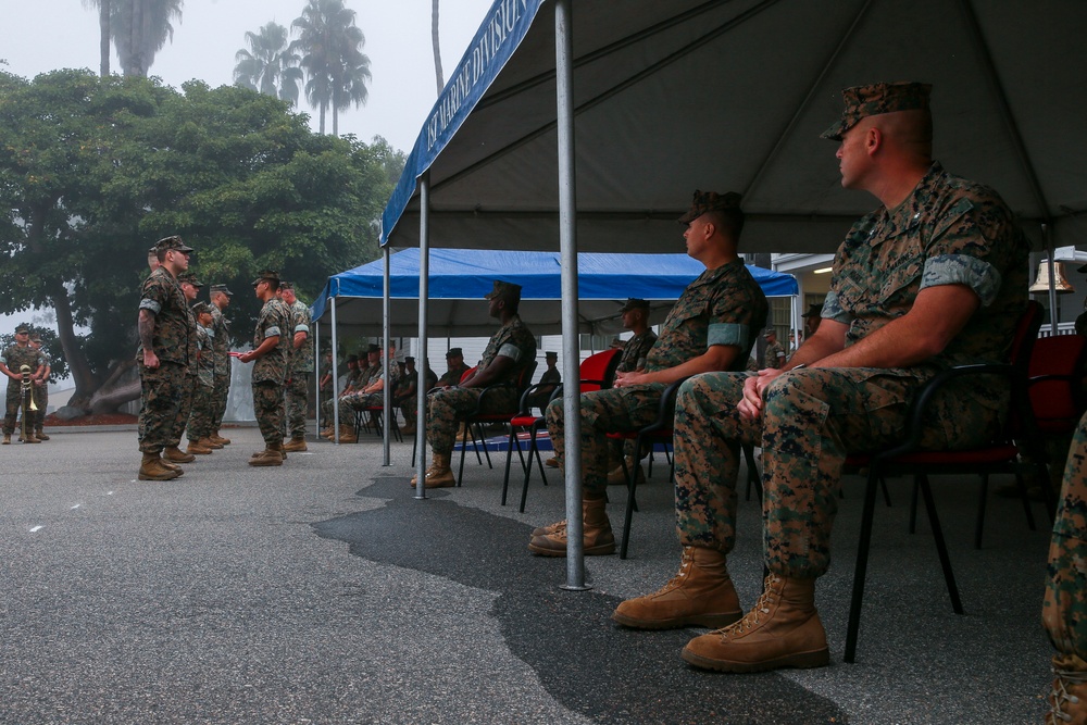 1st Marine Division Colors Rededication