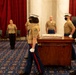 Marine Commandant, Sergeant Major conduct Marine Corps birthday cake-cutting ceremony at Senate