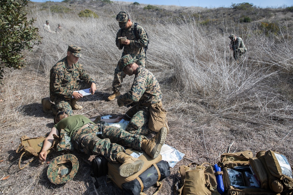 1st CEB conducts prolonged casualty care during a field exercise