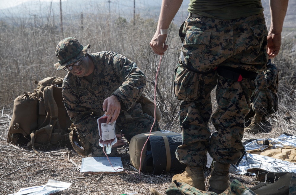 1st CEB conducts prolonged casualty care during a field exercise