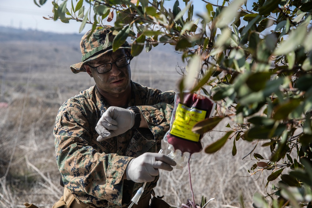 1st CEB conducts prolonged casualty care during a field exercise