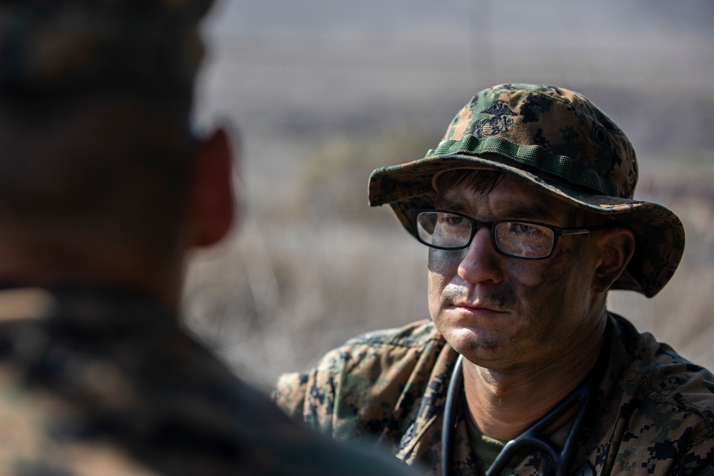 1st CEB conduct prolonged casualty care during a field exercise