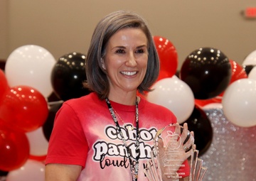 LRAFB key spouse named Arkansas Teacher of the Year