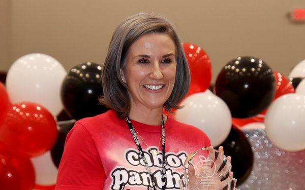 LRAFB key spouse named Arkansas Teacher of the Year