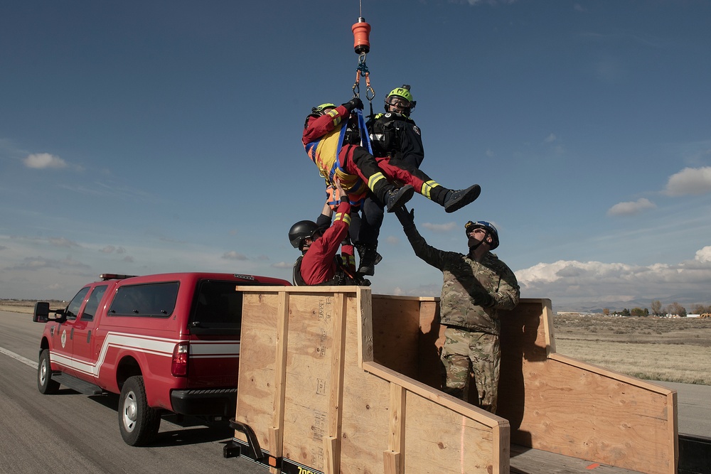Idaho Army National Guard Trains With Boise Firefighters