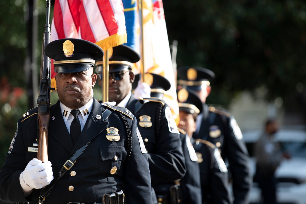 Pentagon Honors Fallen Pentagon Police Officer Cpl. George Gonzalez