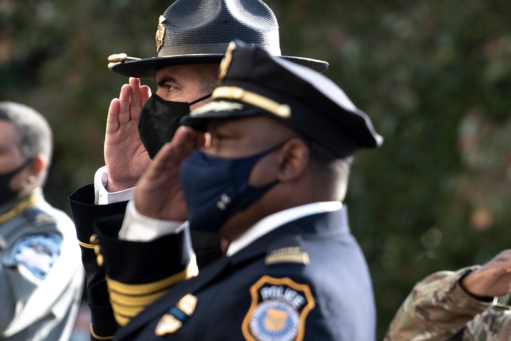 Pentagon Honors Fallen Pentagon Police Officer Cpl. George Gonzalez