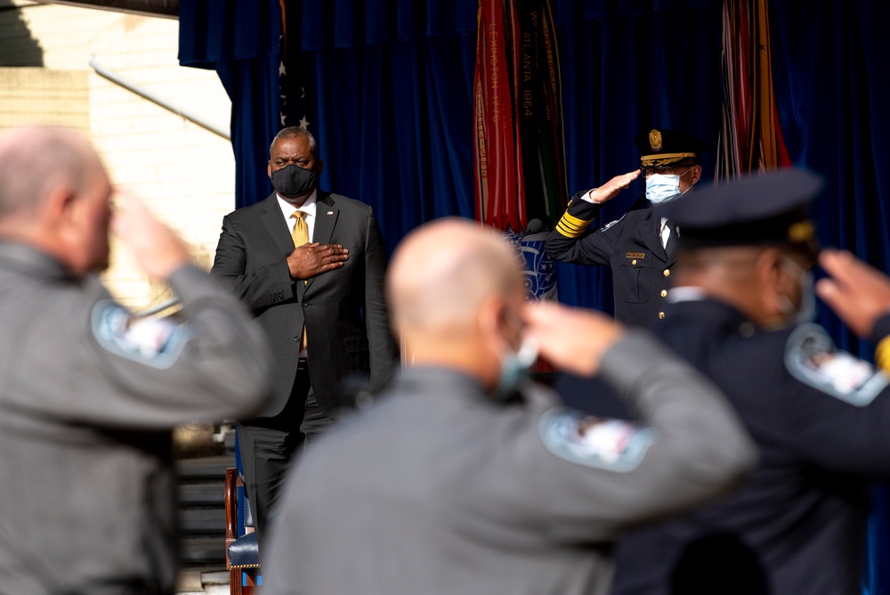 Pentagon Honors Fallen Pentagon Police Officer Cpl. George Gonzalez