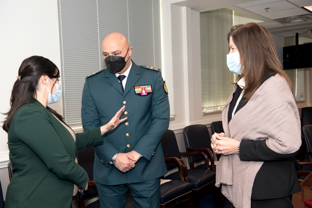 Defense Official Mara Karlin Hosts Chief of the Lebanese Armed Forces