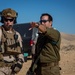 Light Armored Reconnaissance Company conduct section gunnery range at Bislah, Israel