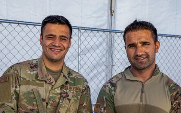 Afghan translators join the Air Force Reserve, assist evacuees