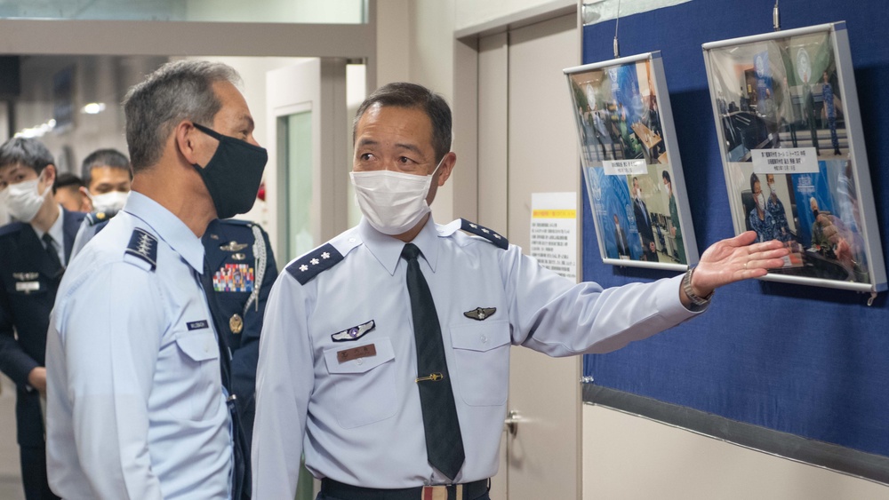 PACAF commander visits Japan's Air Defense Command HQ