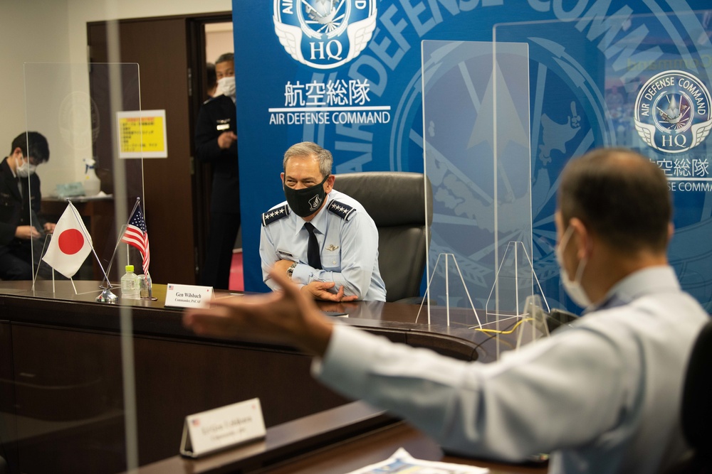 PACAF commander visits Japan's Air Defense Command HQ