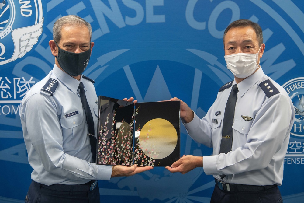 PACAF commander visits Japan's Air Defense Command HQ