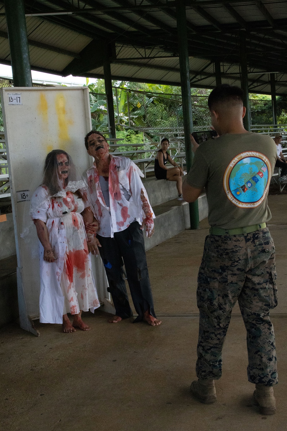 Task Force Koa Moana 21, Palau Ministry of Health and Human Services Host Zombithon